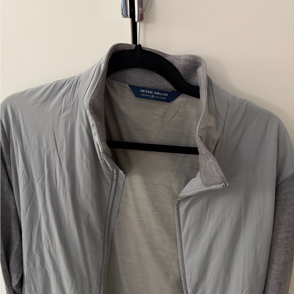 Peter Millar Light Gray Jacket - image 2